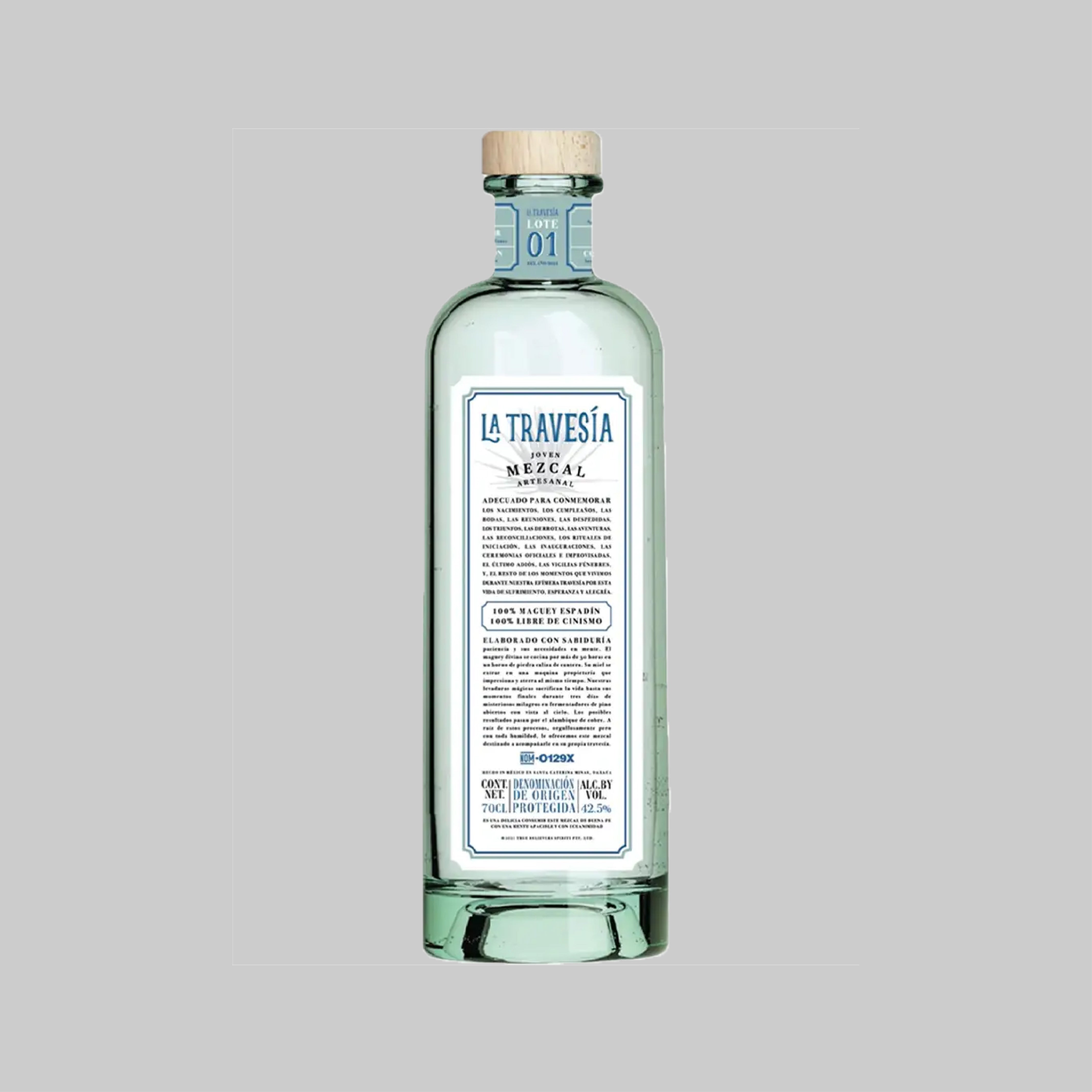 La Travesia Mezcal 700ml 42.5% | TIME2DRINK